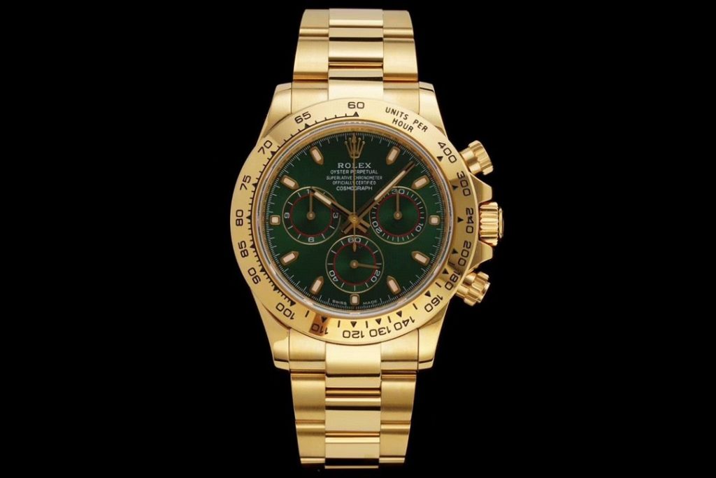 N廠Rolex勞力士Cosmograph Daytona宇宙計型迪通拿m116508-0013綠金迪復刻表