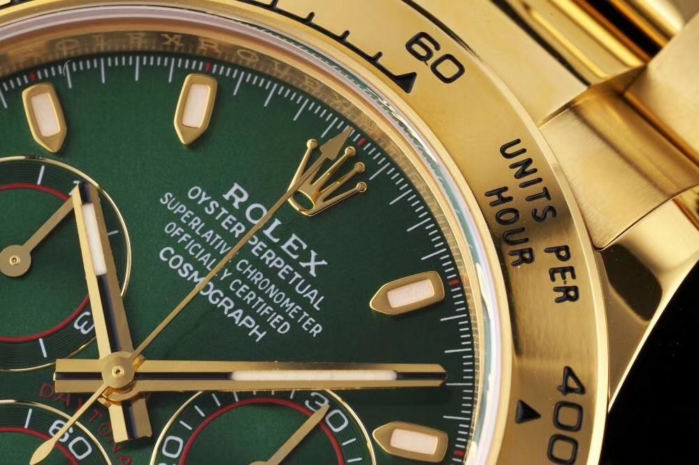N廠Rolex勞力士Cosmograph Daytona宇宙計型迪通拿m116508-0013綠金迪復刻表