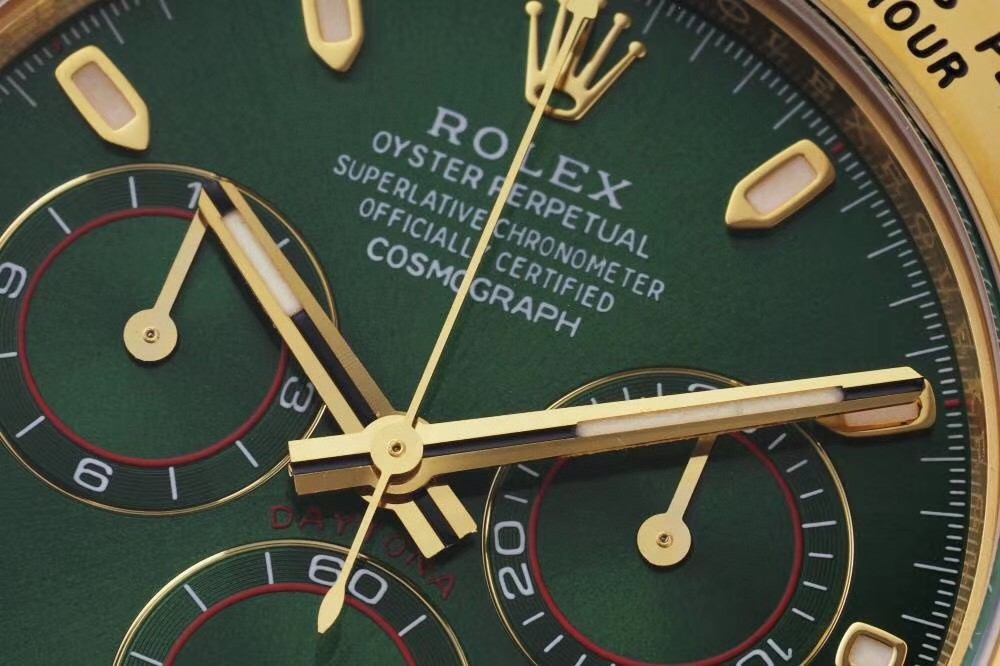 N廠Rolex勞力士Cosmograph Daytona宇宙計型迪通拿m116508-0013綠金迪復刻表