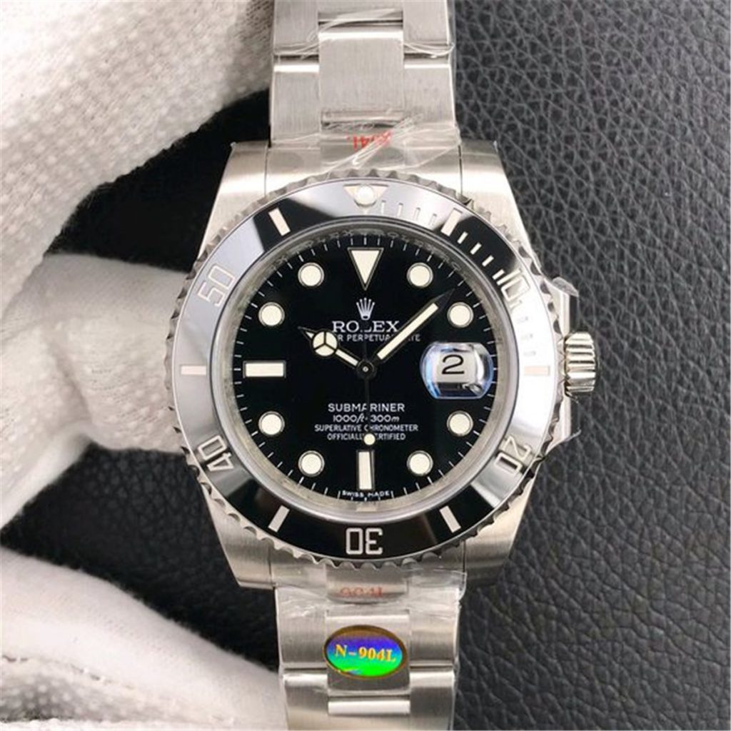 N廠勞力士潛航者型系列m116610ln-97200黑水鬼V10版復刻表