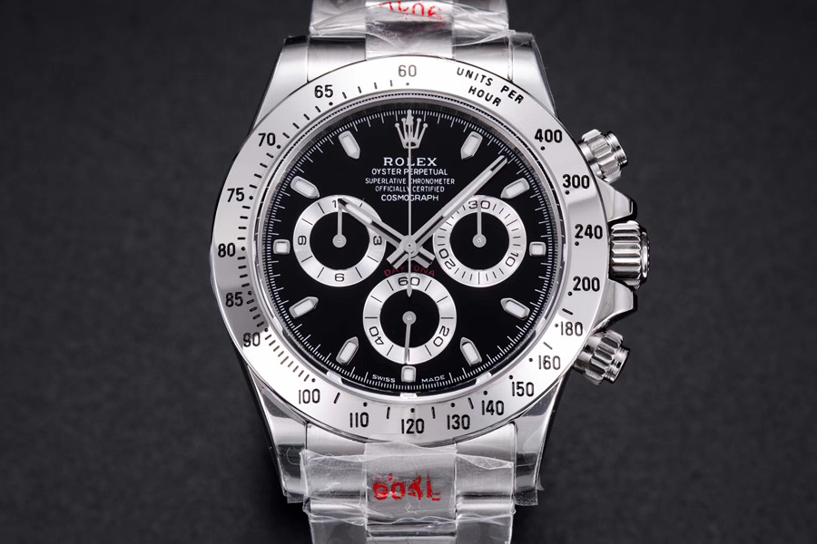 n廠Rolex勞力士Cosmograph Daytona宇宙計型迪通拿M116520-78590黑鋼迪復刻表
