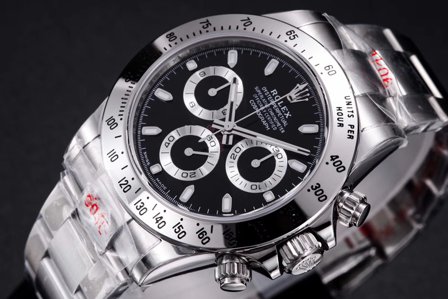n廠Rolex勞力士Cosmograph Daytona宇宙計型迪通拿M116520-78590黑鋼迪復刻表