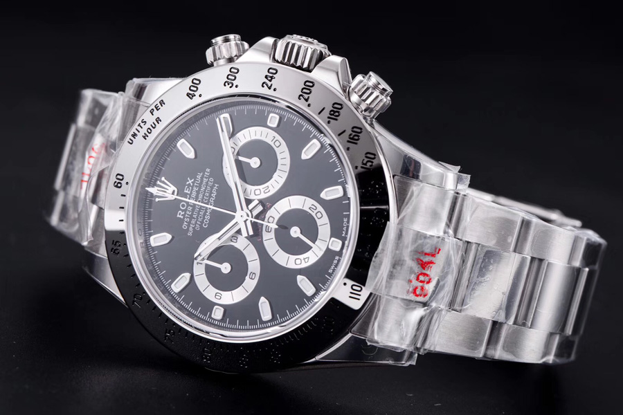 n廠Rolex勞力士Cosmograph Daytona宇宙計型迪通拿M116520-78590黑鋼迪復刻表