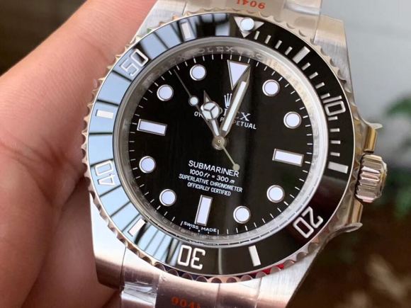 N廠Rolex勞力士Submariner潛航者114060無日歷黑水鬼復刻表
