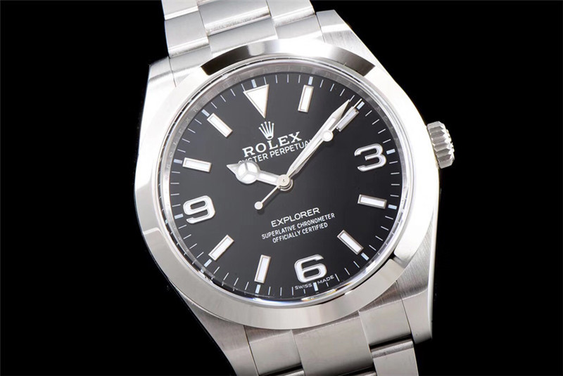 N廠Rolex勞力士蠔式恒動探險家型1系列m214270-0003黑盤復刻表