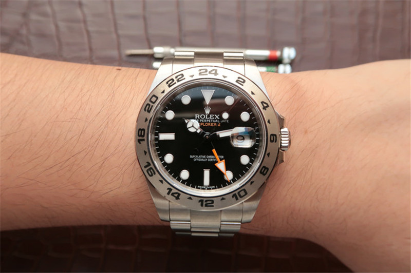 N廠Rolex勞力士蠔式恒動探險家型II系列216570-77210黑盤復刻表
