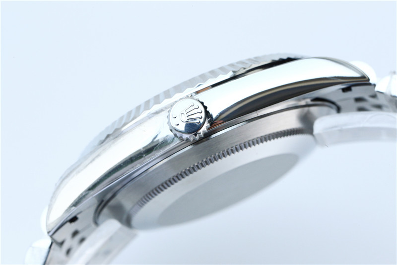 N廠Rolex勞力士41mm日志型白盤羅馬字釘牙圈五銖鏈復刻表