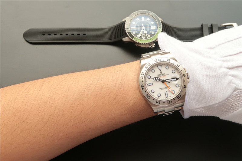 N廠Rolex勞力士蠔式恒動探險家型II系列m216570-0001白盤復刻表