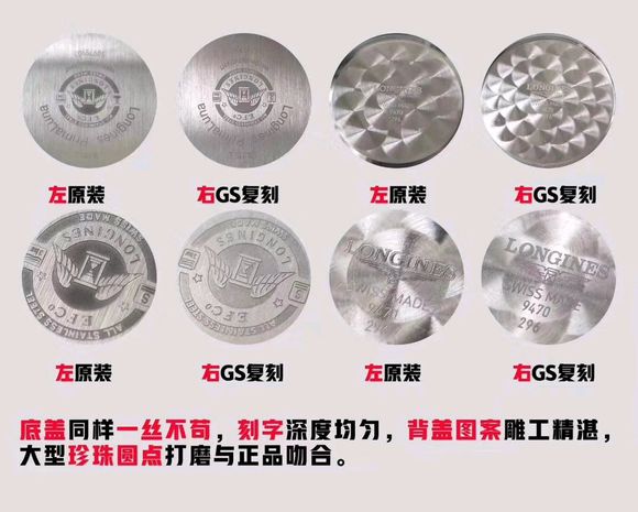 GS廠浪琴心月月相女士復刻表對比正品怎么樣