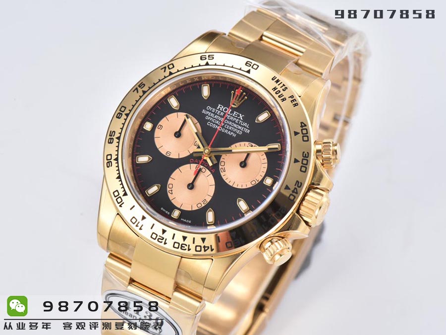 CleaN廠C廠勞力士紅針金迪復刻腕表值得入手嗎-C廠迪通拿M116508-0009手表