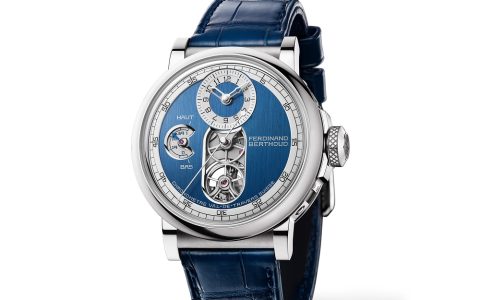 Ferdinand Berthoud推出Chronomètre FB 2T芝麻鏈陀飛輪腕表：圓形表殼，藍寶石機芯夾板