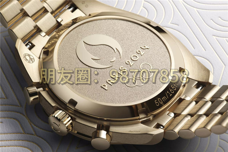 歐米茄 (Omega) 在 2024 年巴黎奧運會前推出新款超霸計時碼表