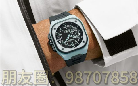 全新全夜光 Bell & Ross BR-X5 Blue Lum