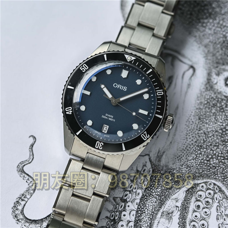 升級并重新命名，Oris Divers Date 取代 Divers Sixty-Five